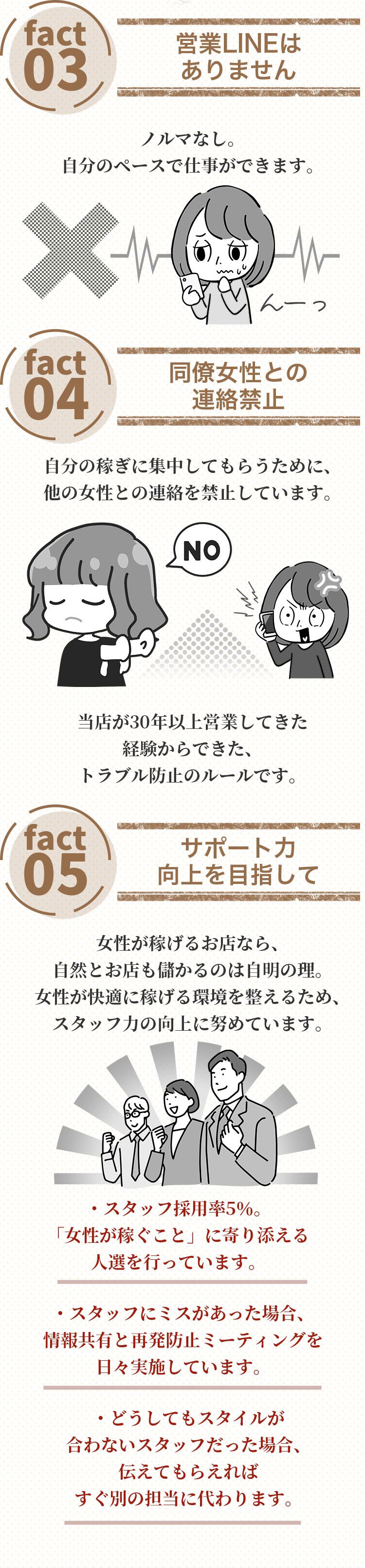風俗業界経験者の方、比べてみて下さい